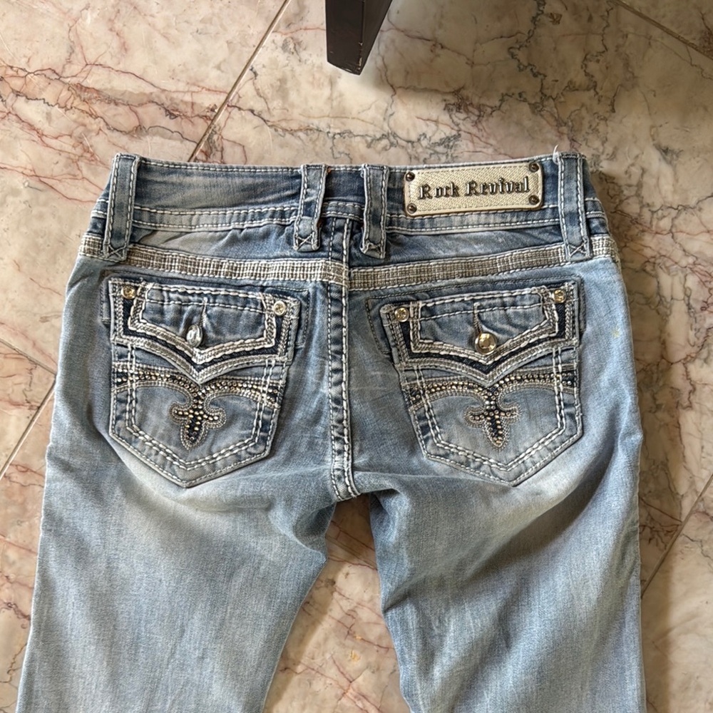 Rock Revival Light Blue Men's Jeans